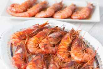 LANGOSTINOS AL HORNO